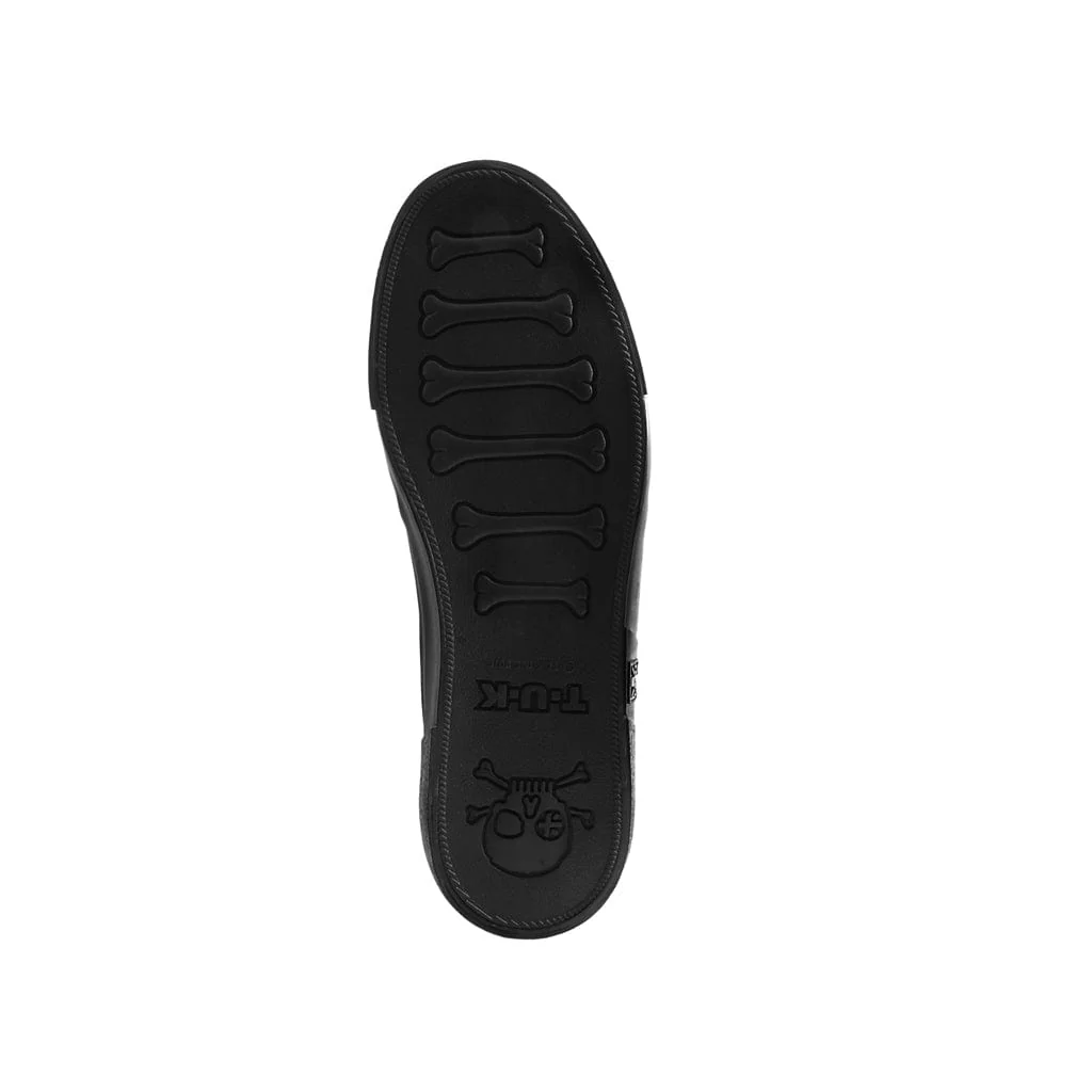 Creeper Sneaker Essential Eyelet Black Canvas - Image 5