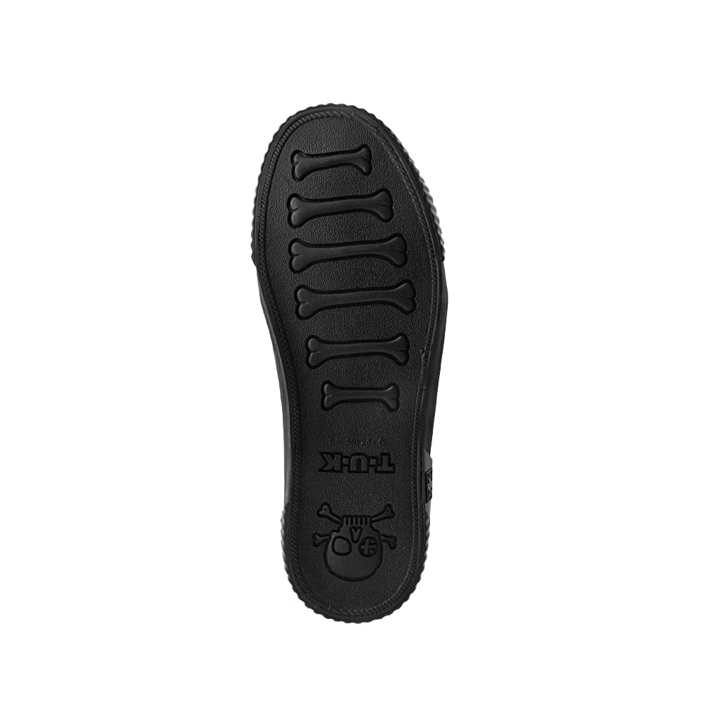 Rubber Toe Sneaker Black & Leopard Canvas - Image 6