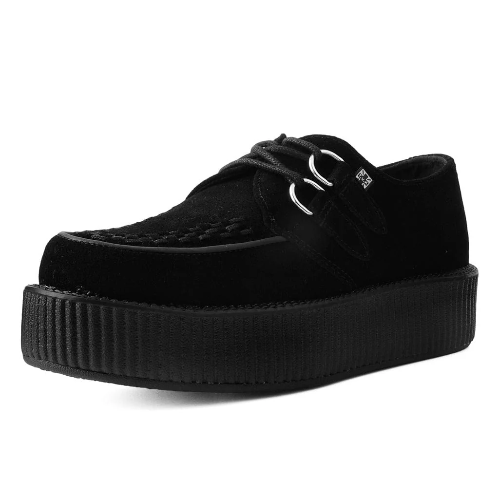 Viva High Creeper Black Suede - Image 4