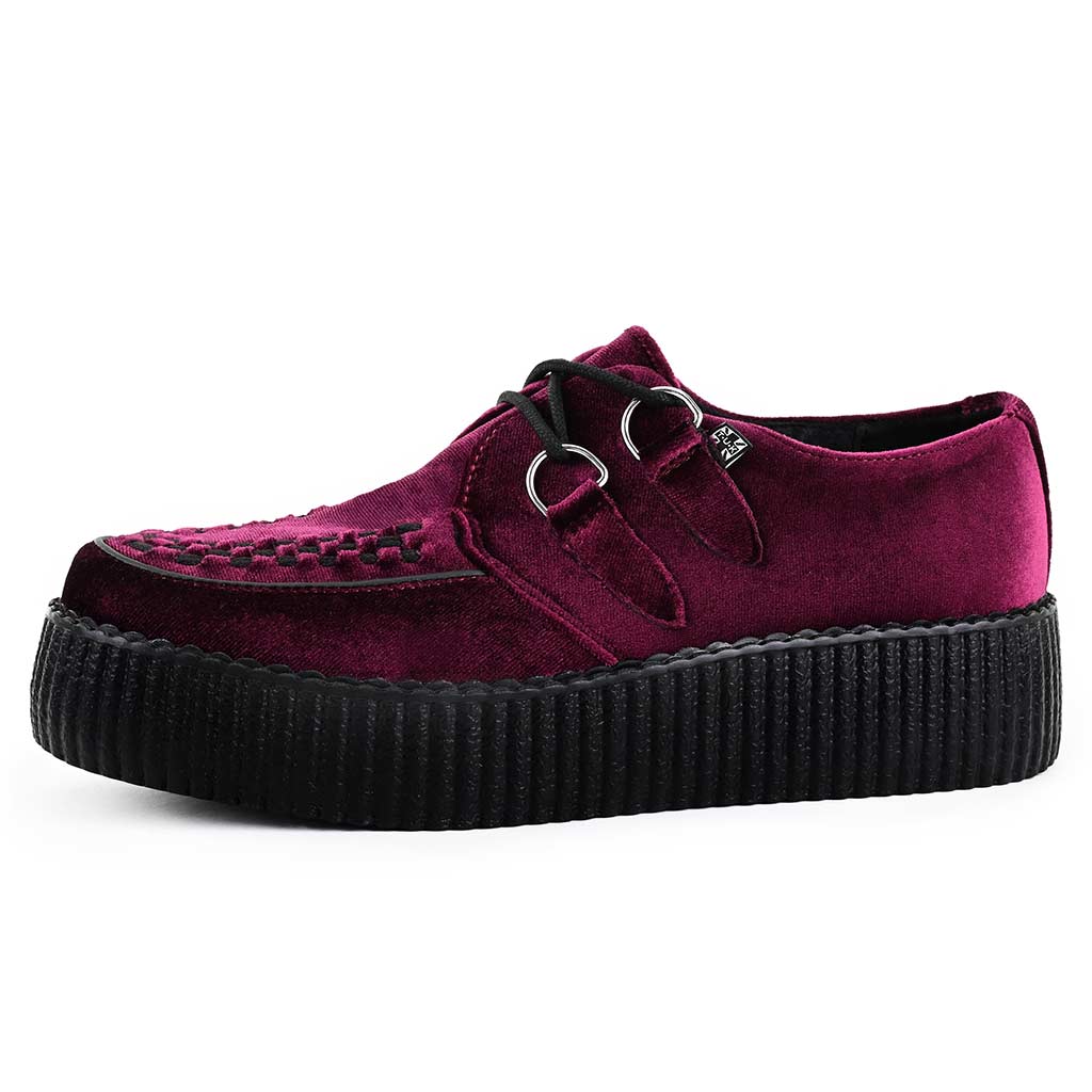 Viva High Creeper Burgundy Velvet - Image 6