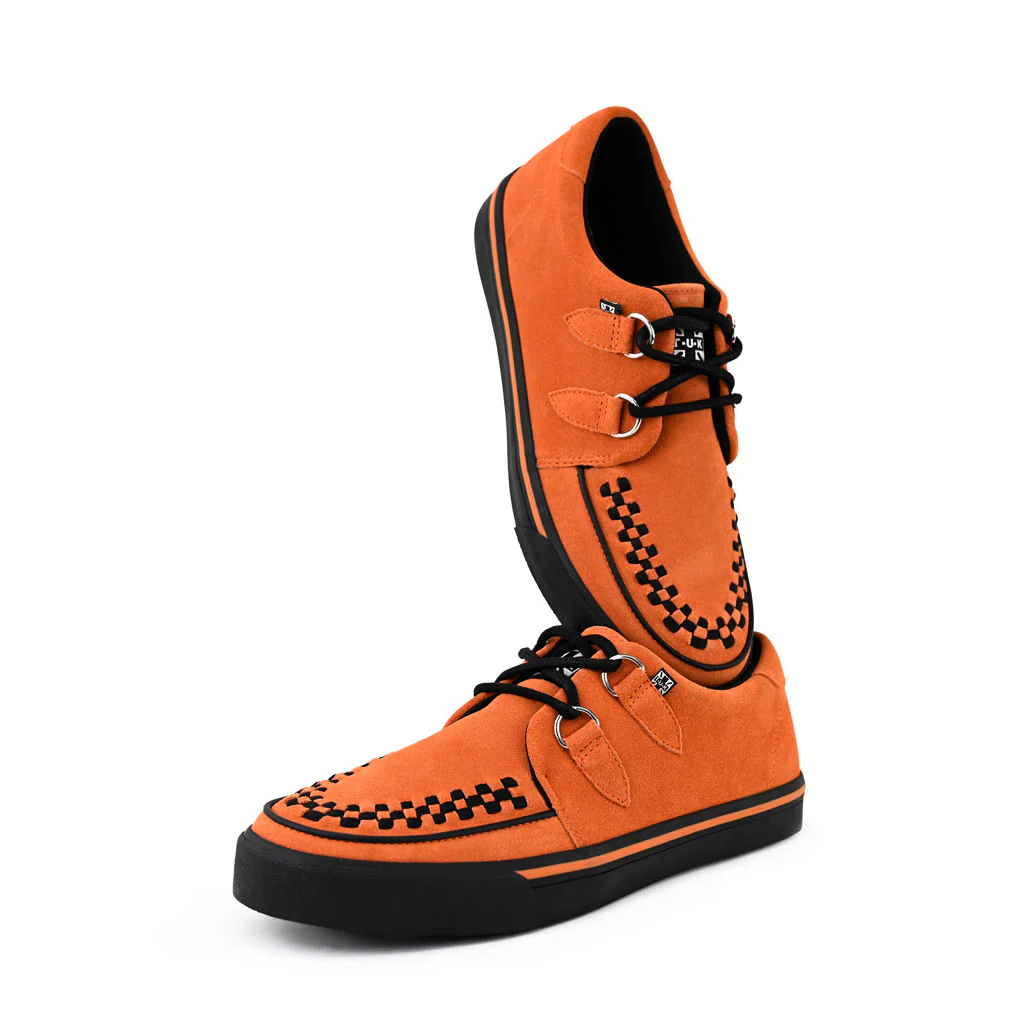 Creeper Sneaker Burnt Orange Suede - Image 5
