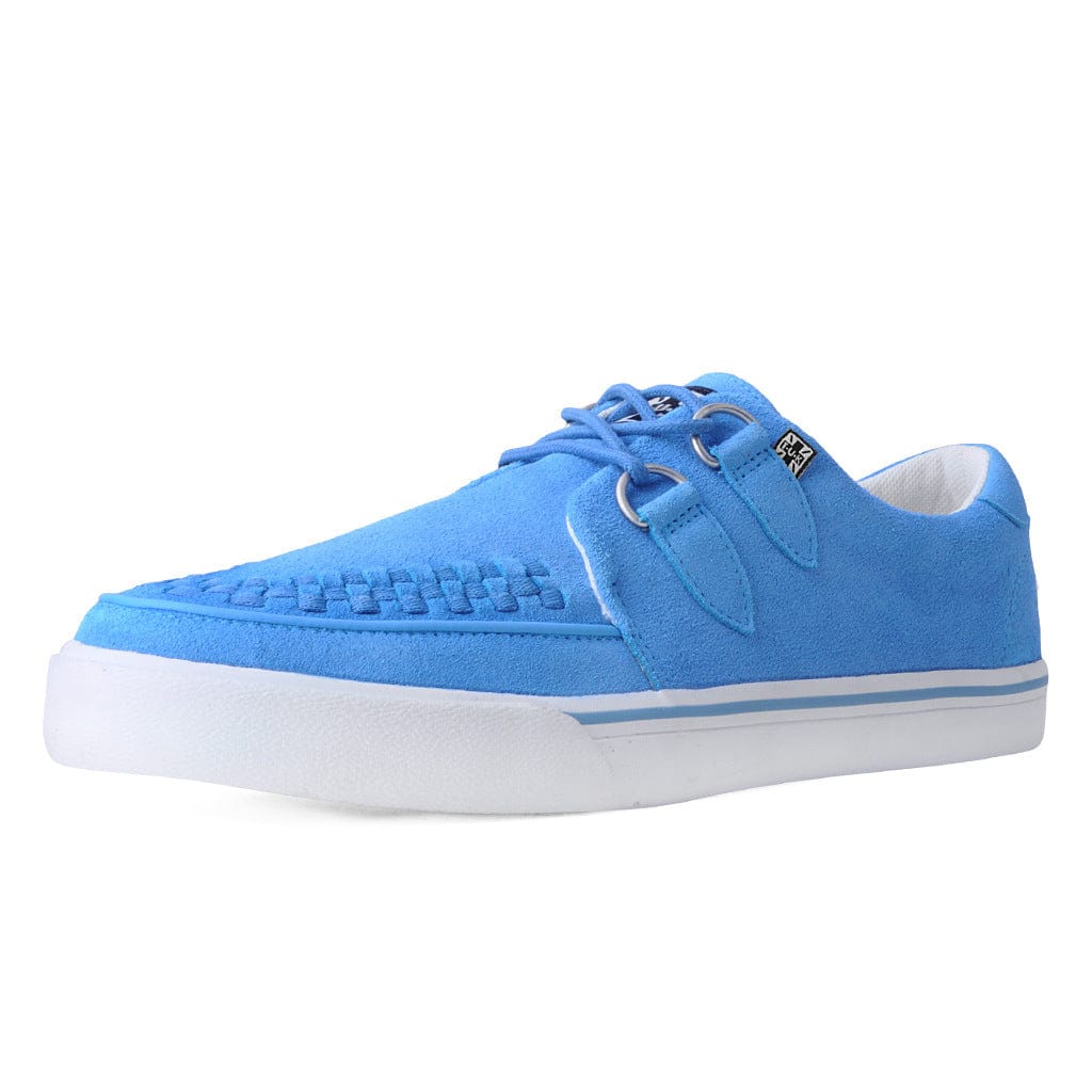 Creeper Sneaker Blue/White Suede - Image 4