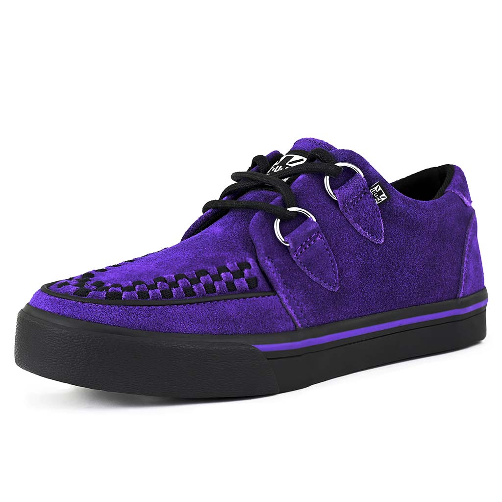 Creeper Sneaker Purple Suede - Image 3