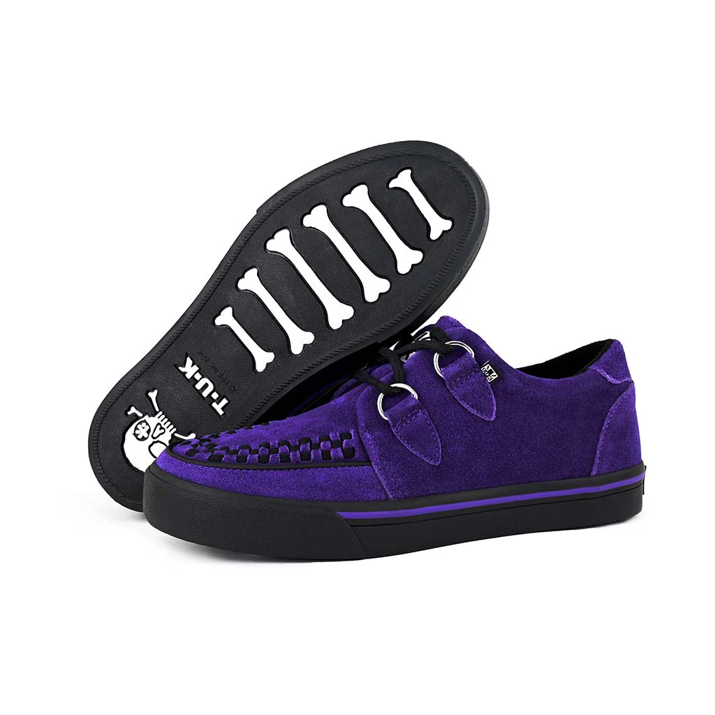 Creeper Sneaker Purple Suede - Image 4
