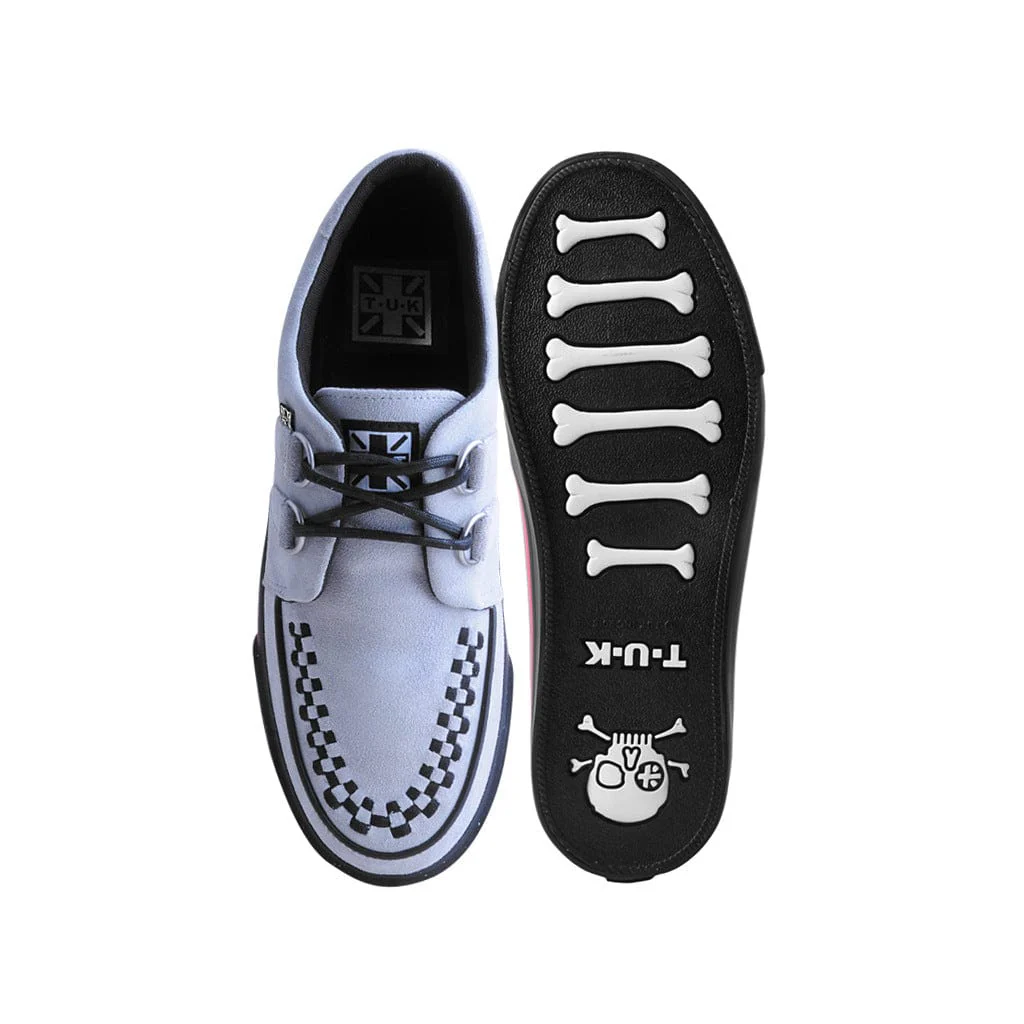 Creeper Sneaker Mid Grey Suede - Image 5