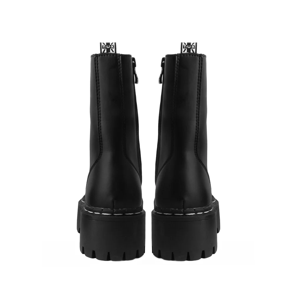 Double Decker 10-Eye Boot Black TUKskin™ - Image 5