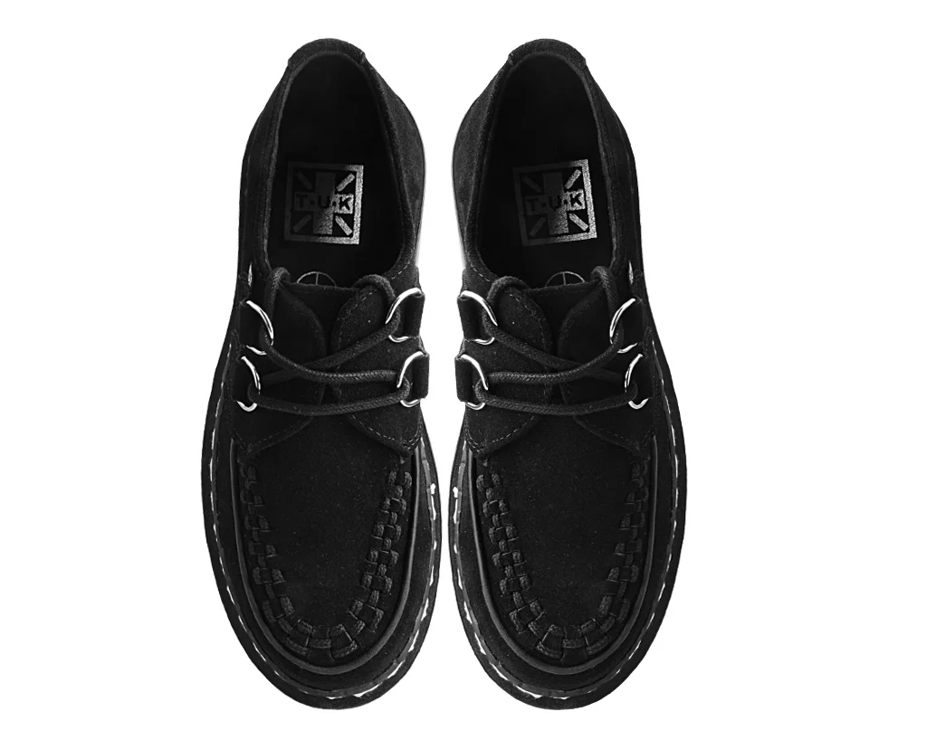 Double Decker Creeper Black Suede - Image 5