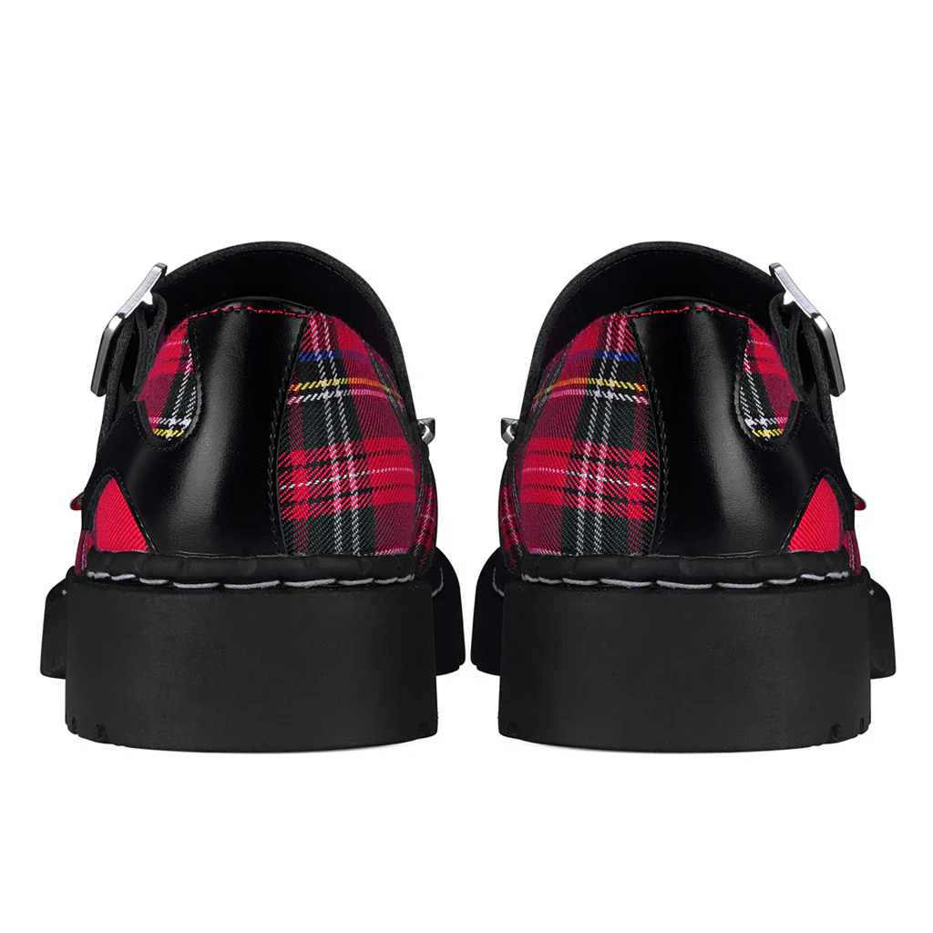 Mary Jane Kitty Black & Tartan Punk - Image 5