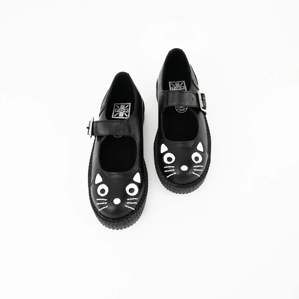 Mary Jane Kitty Viva Low Black TUKskin™ - Image 5