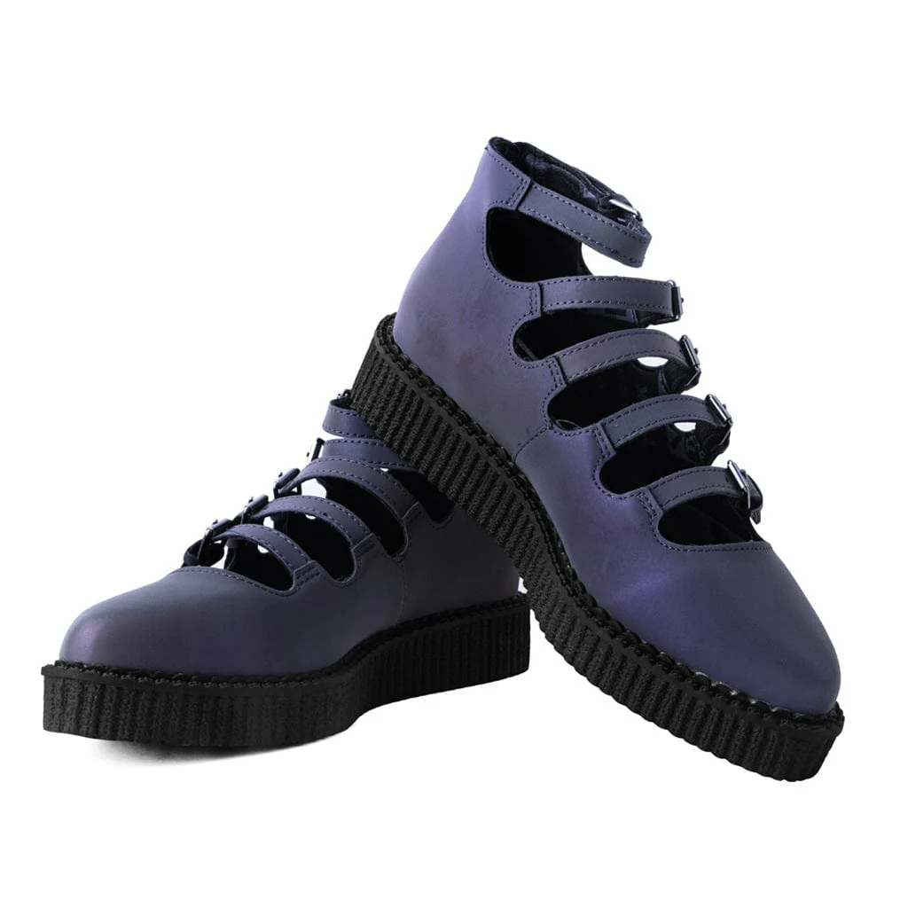 Ballet Creeper Multi-Strap Midnight Chameleon Purple - Image 3