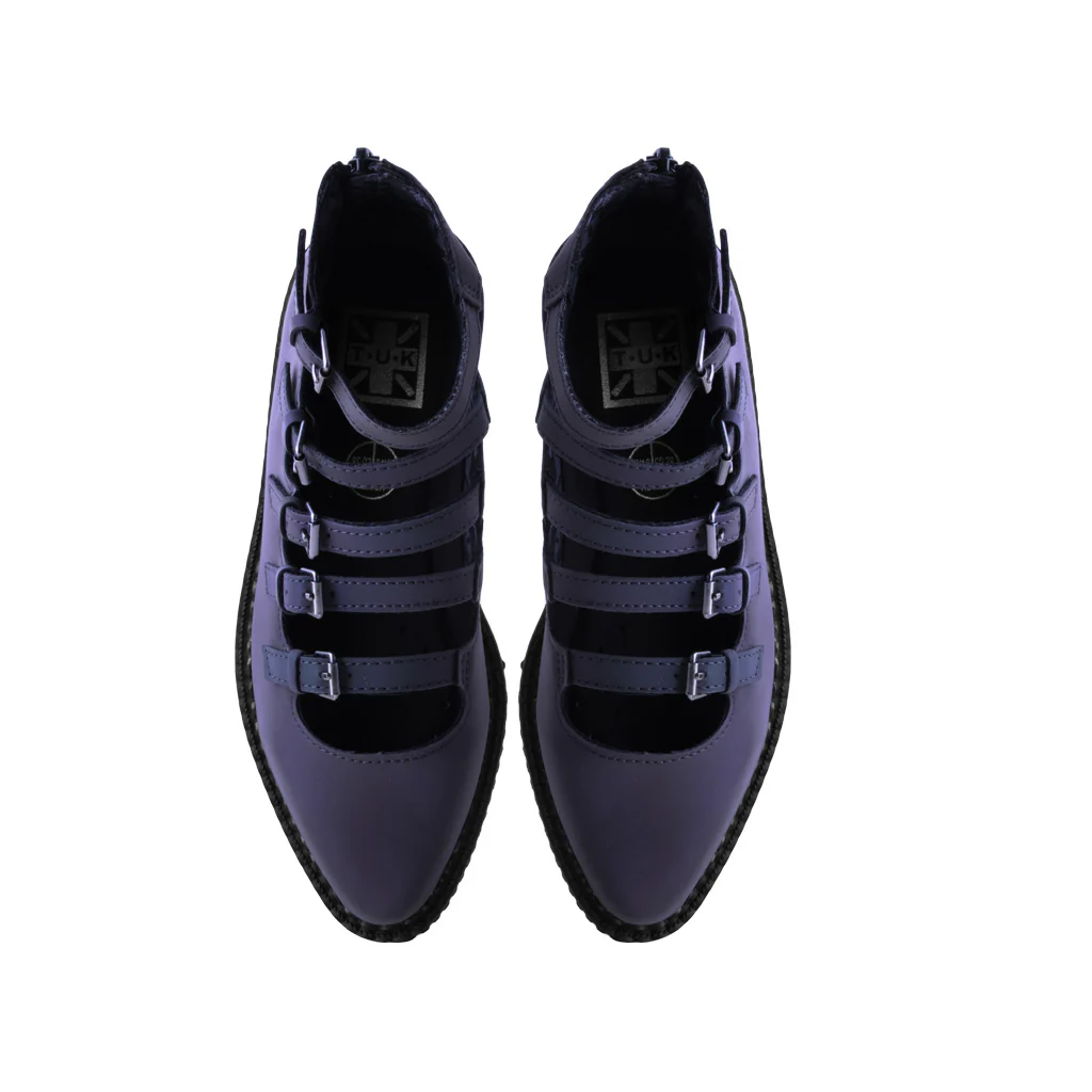 Ballet Creeper Multi-Strap Midnight Chameleon Purple - Image 5