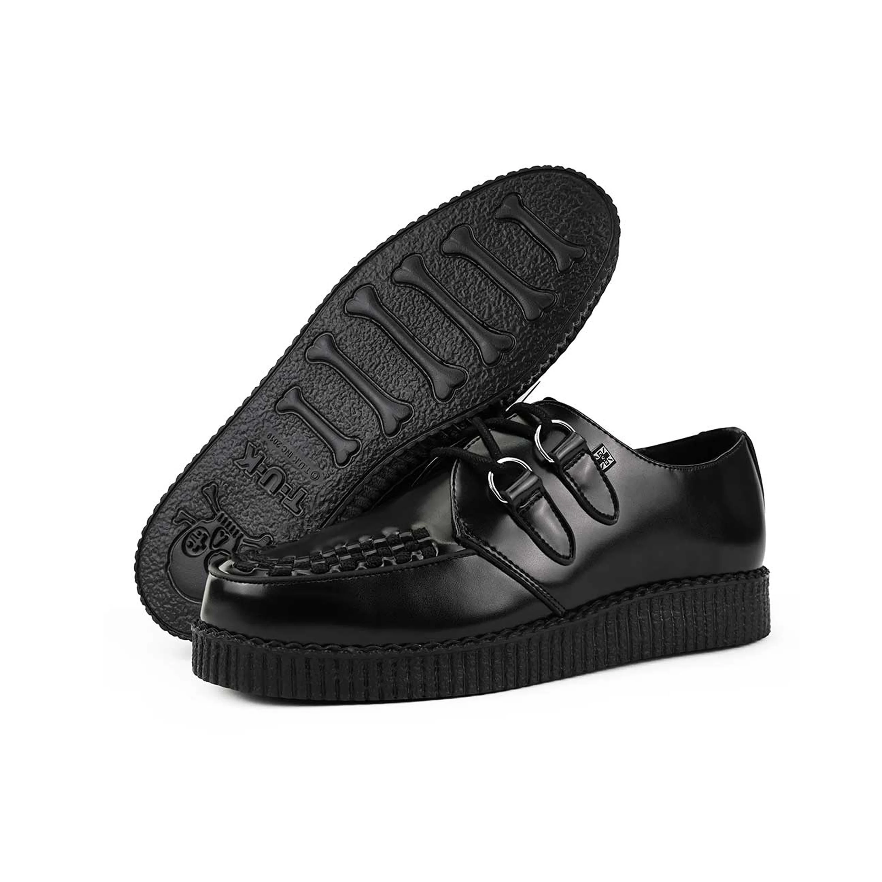 Viva Low Creeper Black Leather - Image 4