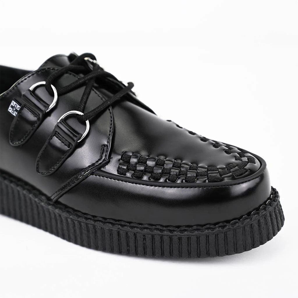 Viva Low Creeper Black Leather - Image 5