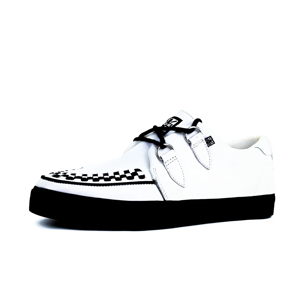 Creeper Sneaker White Leather - Image 3