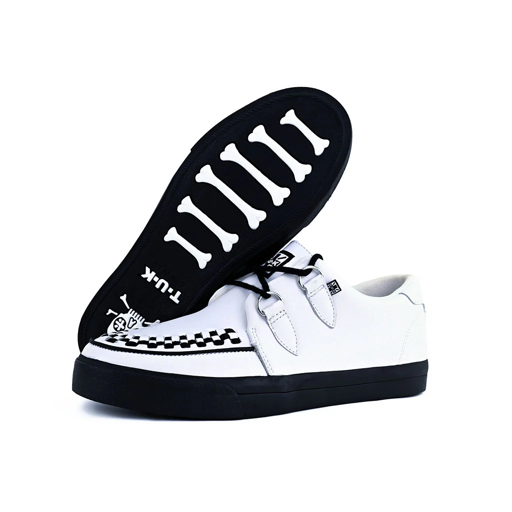 Creeper Sneaker White Leather - Image 4