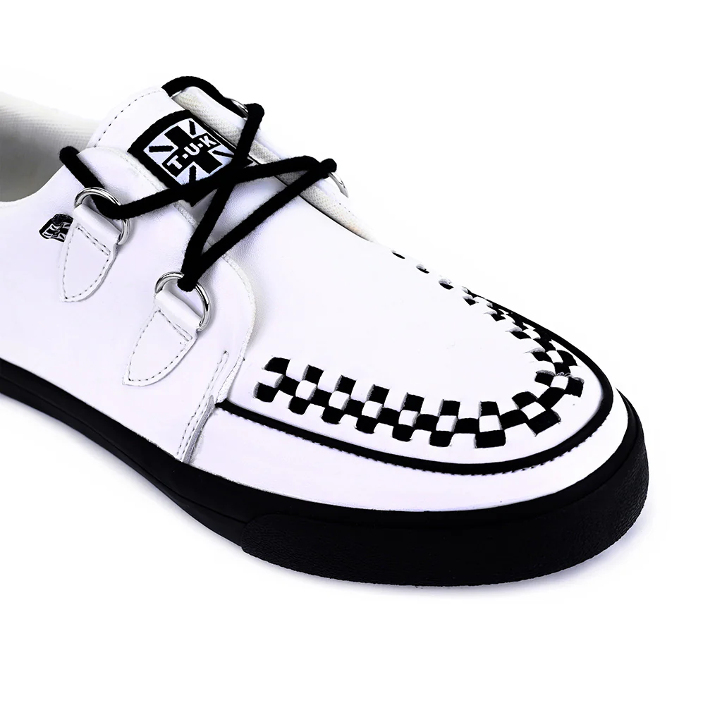 Creeper Sneaker White Leather - Image 5